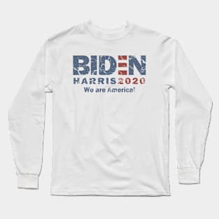 Distressed Joe Biden Kamala Harris 2020 Long Sleeve T-Shirt